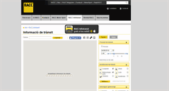 Desktop Screenshot of infotransit.racc.cat