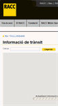 Mobile Screenshot of infotransit.racc.cat